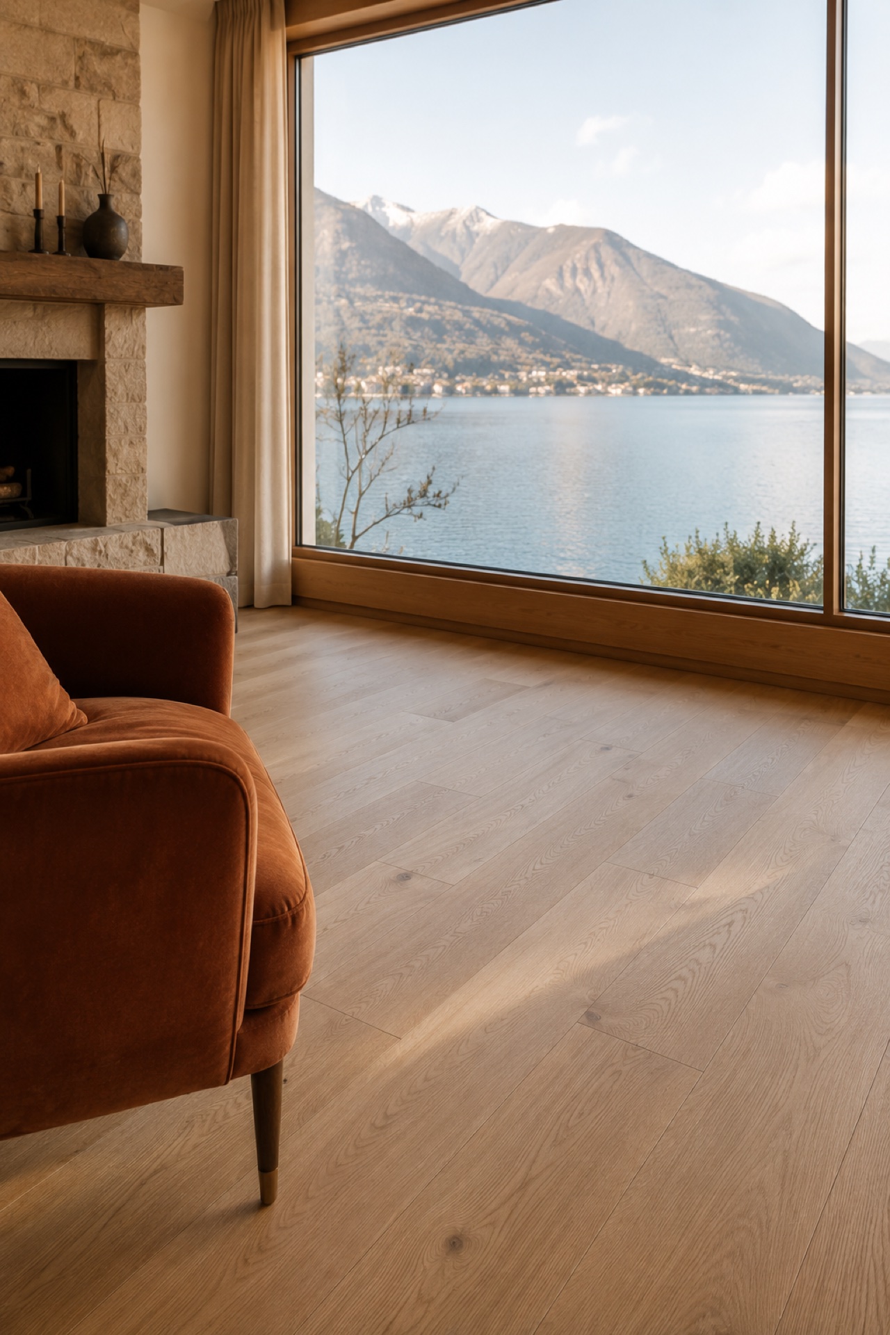 Parquet posé à Talloires